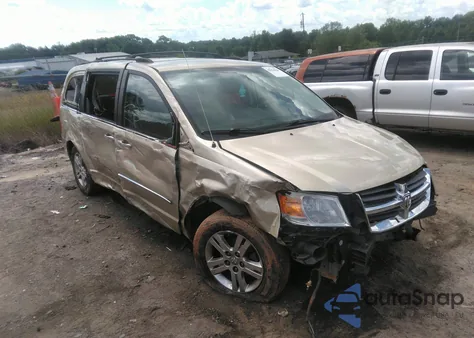 2010 Dodge Grand Caravan Sxt из США, поврежденный, VIN 2D4RN5DX8AR316625